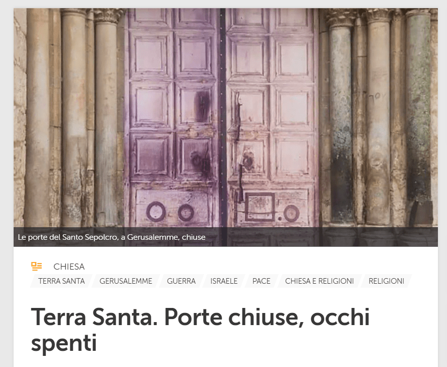 sacro sepolcro vatican