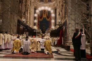 GENOVA CONSACRATA ALLA MADONNA. E INOLTRE: L'ABATE FARIA CONTRO LA SCIATTERIA MUSICALE DIFFUSA IN CHIESA. B.V. Maria Cons. Ge 16.10.2017 300x200