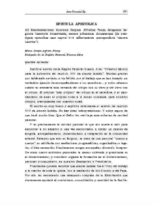 VATICANO. UNA NOTIZIA AMBIGUA; UN'INDISCREZIONE E UNA VOCE CHE SPERIAMO NON SIA CONFERMATA SU MONS. GAENSWEIN. Acta Argentina 1 233x300