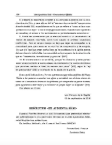 VATICANO. UNA NOTIZIA AMBIGUA; UN'INDISCREZIONE E UNA VOCE CHE SPERIAMO NON SIA CONFERMATA SU MONS. GAENSWEIN. Acta Argentina 2 231x300
