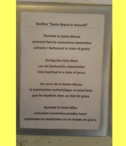 BESTIARIO. CLERICALE SÌ, MA ANCHE I "LAICI" NON SCHERZANO. IN PARTICOLARE CON LE BUGIE SU VERONA... Aracoeli 250x291