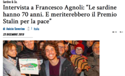 AGNOLI A "L'OCCIDENTALE": LE SARDINE HANNO ALMENO 70 ANNI... Schermata 2019 12 23 Alle 20.57.21 250x152
