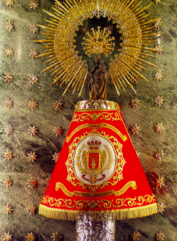 Madonna Del Pilar Saragoza 250x340