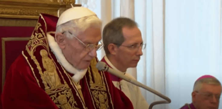 Papa Ratzinger Dimissioni
