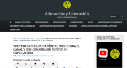 Youtube, Twitter, FB: La Censura se Expande. Bloqueó un Canal Católico. Adoracion 250x135