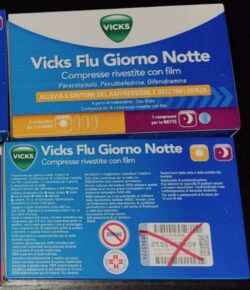 Grazie, Santità! Ma che Bel Regalo per Natale! Cinque Scatole di Vicks Flu... Vicks 1 250x290