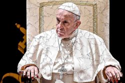 Papa Bergoglio Scrostato 250x166