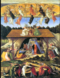 Nativita Mistica Botticelli 250x322