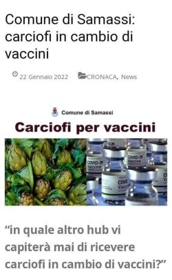 Bestiario GreenPascista. A Futura Memoria, Immagini e Parole dal Web Carciofi Per Vaccini Covid 250x407