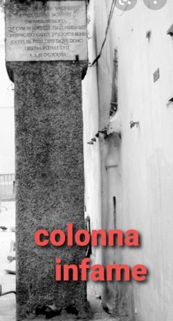 Colonna Infame 2 Scritta 250x462