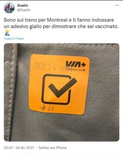 Bestiario GreenPascista. A Futura Memoria, Immagini e Parole dal Web Covid Canada Adesivo Giallo 250x315
