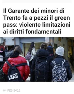 Garante Dei Minori Di Trento 250x320
