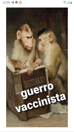 Bestiario Guerra-Vaccinista. Oltre la Realtà, al di là di ogni Vergogna. Bestiario Guerro Vax 250x444