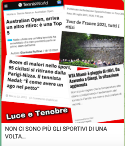 Il Bestiario del Malore Improvviso. E dell'Incredibile Pesantezza dell'Idiozia. Covid Malori Sport 250x290