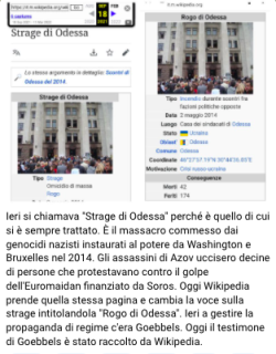 Il Bestiario del Malore Improvviso. E dell'Incredibile Pesantezza dell'Idiozia. Ucraina Strage Di Odessa 250x320