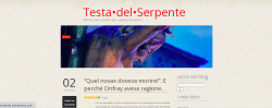 La Testa del Serpente. "Quel NoVax Doveva Morire". Onfray Aveva Ragione. Schermata 2022 05 03 Alle 14.56.37 250x99
