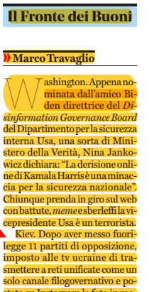 travaglio, buoni