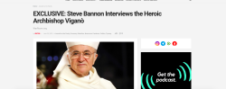 Steve Bannon with Archbishop Viganò. A Fundamental Interview, Absolutely Must Read. bannon, viganò