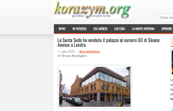 Korazym. Venduto Sloane Square. Ma il Vaticano ci ha Guadagnato, o No? korazym