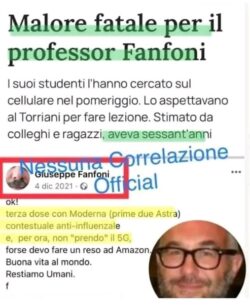 Garibaldi, la Madonna e Ora il Siero. I Tabù del Bel Paese Conforme... Morte Prof Terza Dose 250x306