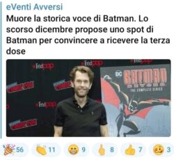 Garibaldi, la Madonna e Ora il Siero. I Tabù del Bel Paese Conforme... Muore Batman 250x230