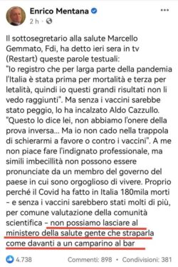 Garibaldi, la Madonna e Ora il Siero. I Tabù del Bel Paese Conforme... SALUTE CAZZULLO 250x374