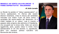 Brasile: ha vinto Lula ma anche, e forse soprattutto, Bolsonaro. TFP. Schermata 2022 11 03 Alle 10.33.03 250x148