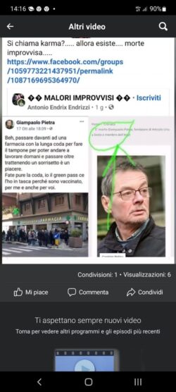 Garibaldi, la Madonna e Ora il Siero. I Tabù del Bel Paese Conforme... Malori Improvvisi 250x556