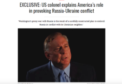 Il Ruolo degli USA nel Provocare il Conflitto Russia-Ucraina. Life Site News, Intervista. Macgregor Life Site 250x173