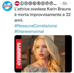 Karina Braus Morta 32 Anni 250x247