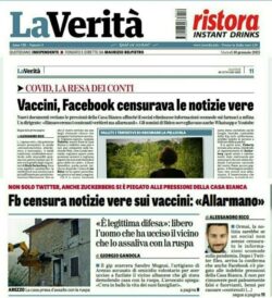 Verita FB Censura Non Vax 250x274