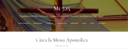 Ancient Mass: Bergoglio Can Only Deceive the Naive. D'Erasmo. Schermata 2023 02 22 Alle 10.05.12 250x97