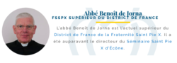 Benedetto, Ermeneutica della Continuità. Progetto senza Uscita. Benoit De Jorna Fsspx 250x89