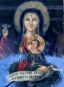 La Madonna dei Debitori, che Fermi la Guerra fra Est e Ovest. Laporta. Madonna Dei Debitori
