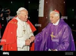Juan Pablo II Joseph Ratzinger 250x183