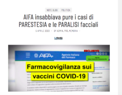 AIFA Insabbiava gli Effetti Avversi. Cosa Fa il Governo Meloni? È Complice? Schermata 2023 04 05 Alle 14.20.41 250x196