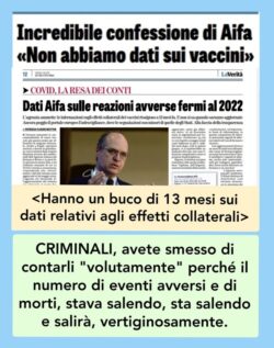 Aifa Non Hanno Dati Sui Vaccini 250x317
