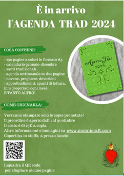 Un'Agenda 2024 dedicata ai Cattolici Tradizionalisti... Schermata 2023 10 10 Alle 10.57.58