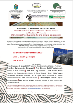 Eventi, Iniziative e Incontri. Online (Zoom), Emilia Romagna, Veneto, Roma. Schermata 2023 11 11 Alle 11.23.50 250x351