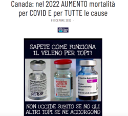 Canada, nel 2022 una Strage. Decessi più 135%. Indovinate perché? Pro memoria. Schermata 2023 12 09 Alle 15.07.51 250x227
