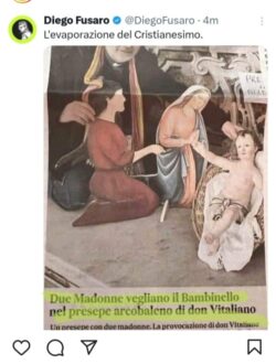 Fusaro Presepe Due Mamme 250x330
