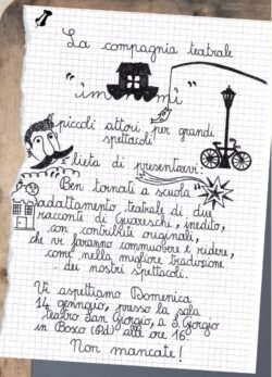 2024 01 14 16.00 San Giorgio In Bosco PD Ben Tornati A Scuola Adattamento Teatrale Di 2 Racconti Di Guareschi 250x347