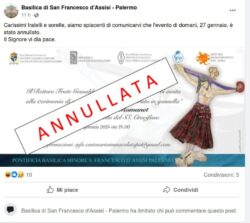 Palermo Mostra Annullata 250x223