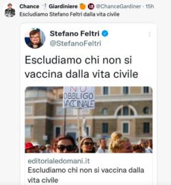 Feltri Giardiniere Vita Civile 250x271