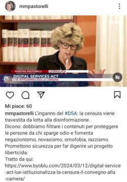 Pastorelli Censura Dsa 250x358