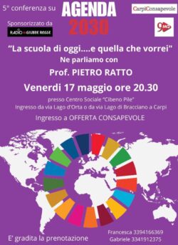 2024 05 17 20.30 Carpi MO Pietro Ratto La Scuola Di Oggi E Quella Che Vorrei1 250x343