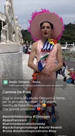 Olimpico Bergoglio Bambini Lgbtq 250x452