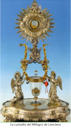 Miracolo Eucaristico Lanciano 250x453