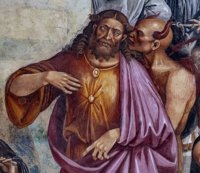 Satana Tentazione Anticristo 700x604