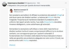 Lorenzin Mascherine 250x174